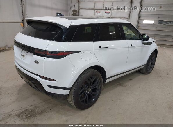 SALZP2FX1MH123146 2021 LAND ROVER RANGE ROVER EVOQUE White უკანა მარჯვენა