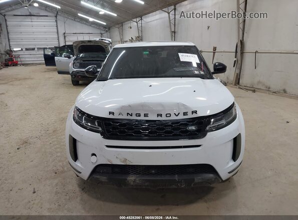 SALZP2FX1MH123146 2021 LAND ROVER RANGE ROVER EVOQUE White ხელსაწყოთა პანელის ხედი