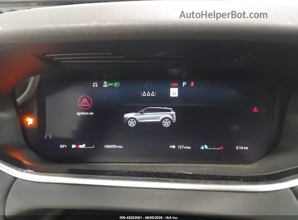 SALZP2FX1MH123146 2021 LAND ROVER RANGE ROVER EVOQUE White უკანა სავარძლების ხედი