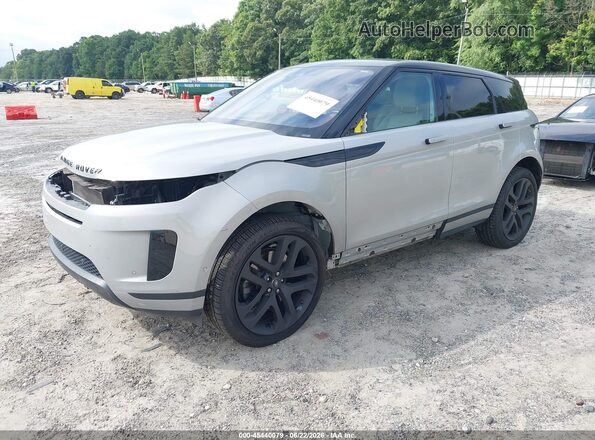 SALZP2FX2LH071024 2020 LAND ROVER RANGE ROVER EVOQUE Серебряный Передняя левая четверть