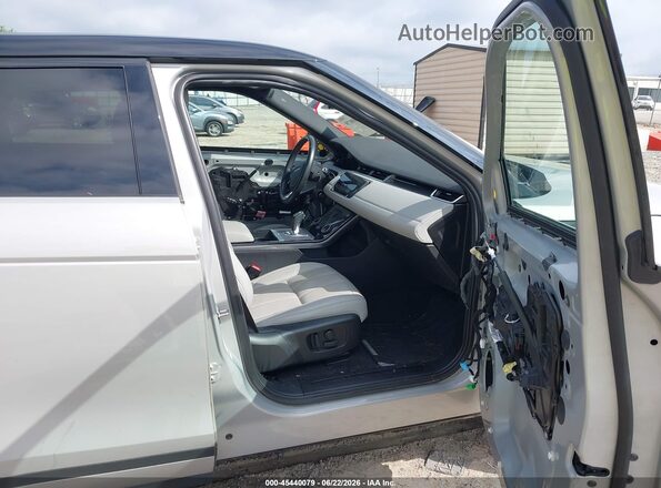 SALZP2FX2LH071024 2020 LAND ROVER RANGE ROVER EVOQUE Серебряный Вид салона спереди