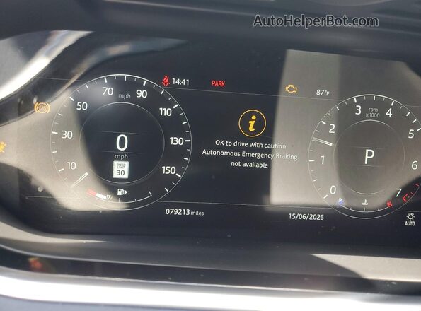 SALZP2FX3LH022043 2020 LAND ROVER RANGE White 