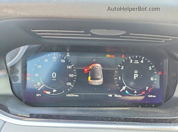 SALZP2FX4MH131595 2021 LAND ROVER RANGE Gray 