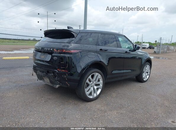 SALZP2FX5LH040060 2020 LAND ROVER RANGE ROVER EVOQUE Черный Задняя правая четверть