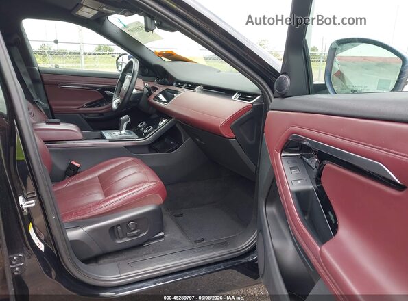 SALZP2FX5LH040060 2020 LAND ROVER RANGE ROVER EVOQUE Черный Вид салона спереди