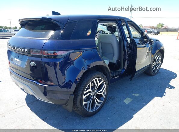 SALZP2FX6PH198137 2023 LAND ROVER RANGE ROVER EVOQUE Dark Blue Задня права чверть