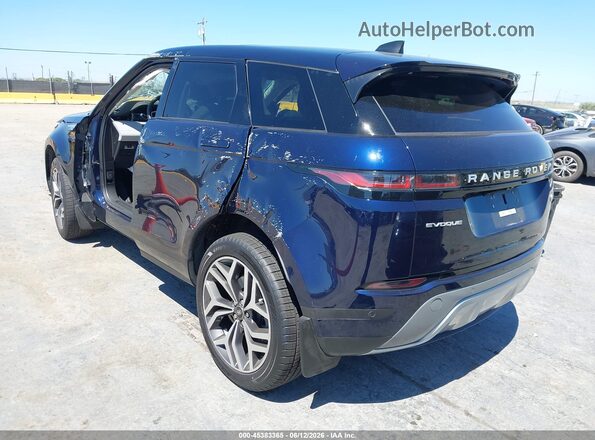SALZP2FX6PH198137 2023 LAND ROVER RANGE ROVER EVOQUE Dark Blue Задня ліва чверть