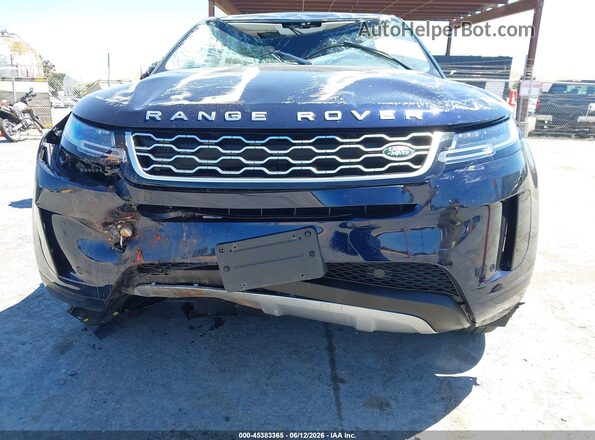 SALZP2FX6PH198137 2023 LAND ROVER RANGE ROVER EVOQUE Dark Blue Вид щитка приладів