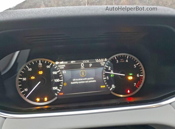 SALZP2FX8PH227623 2023 LAND ROVER RANGE White 