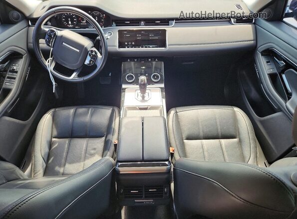 SALZP2FX9LH093022 2020 LAND ROVER RANGE Black Widok deski rozdzielczej