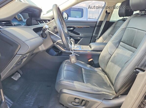 SALZP2FX9LH093022 2020 LAND ROVER RANGE Black Widok wnętrza z przodu