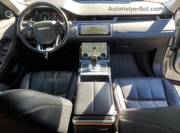 SALZP2FXXLH039373 2020 LAND ROVER RANGE Silver Առջևի վահանակի տեսք