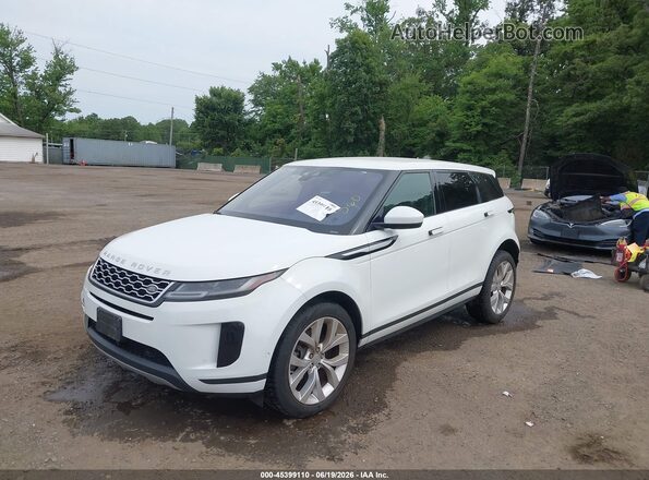 SALZP2FXXLH077394 2020 LAND ROVER RANGE ROVER EVOQUE White Front left