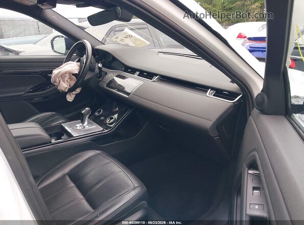 SALZP2FXXLH077394 2020 LAND ROVER RANGE ROVER EVOQUE White Front interior view