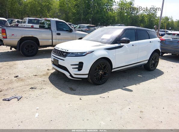 SALZT2FX7MH129979 2021 LAND ROVER RANGE ROVER EVOQUE White Передня ліва чверть
