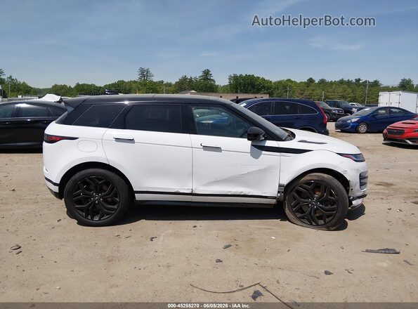 SALZT2FX7MH129979 2021 LAND ROVER RANGE ROVER EVOQUE White Вид задньої частини салону