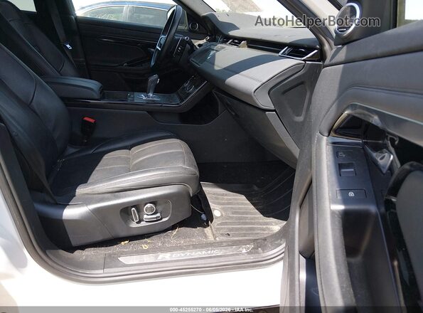 SALZT2FX7MH129979 2021 LAND ROVER RANGE ROVER EVOQUE White Вид салону спереду