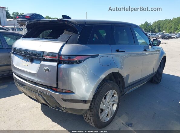 SALZT2GX5LH038285 2020 LAND ROVER RANGE ROVER EVOQUE Gray Հետևի աջ