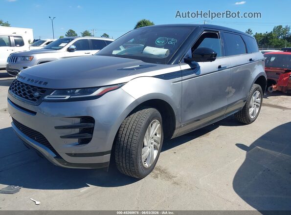SALZT2GX5LH038285 2020 LAND ROVER RANGE ROVER EVOQUE Gray Առջևի ձախ երեք քառորդ տեսարան