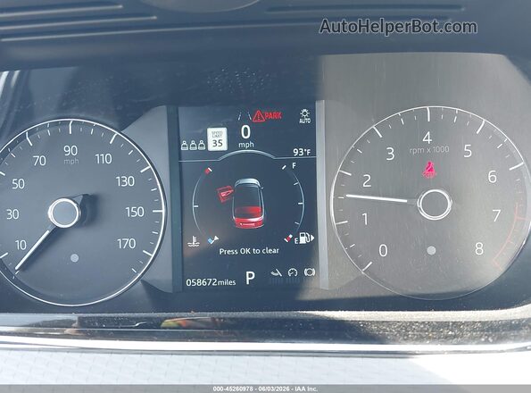 SALZT2GX5LH038285 2020 LAND ROVER RANGE ROVER EVOQUE Gray Հետևի նստատեղերի տեսք