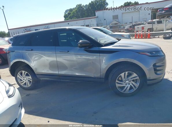 SALZT2GX5LH038285 2020 LAND ROVER RANGE ROVER EVOQUE Gray Սալոնի հետևի տեսք