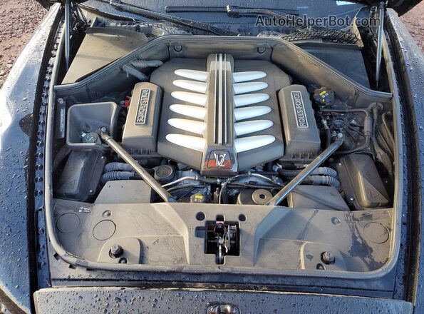 SCA664S50GUX53823 2016 ROLLS-ROYCE GHOST Черный Вид задней части салона