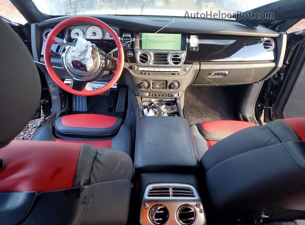 SCA664S50GUX53823 2016 ROLLS-ROYCE GHOST Черный Вид панели приборов