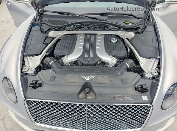 SCBCB2ZG3LC080063 2020 BENTLEY CONTINENTAL Серебряный Вид задней части салона