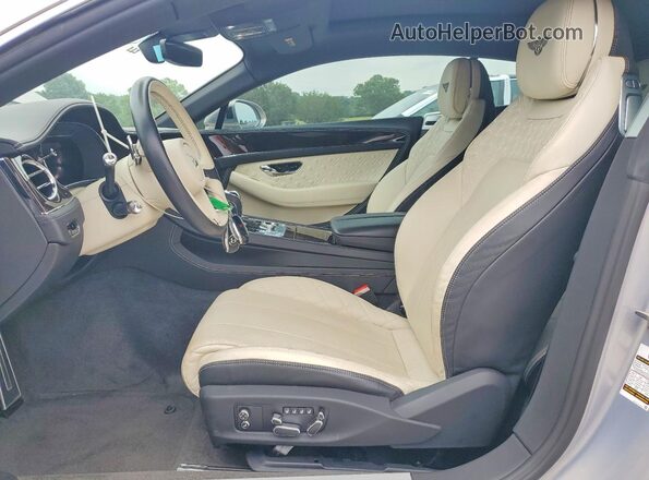 SCBCB2ZG3LC080063 2020 BENTLEY CONTINENTAL Серебряный Вид салона спереди