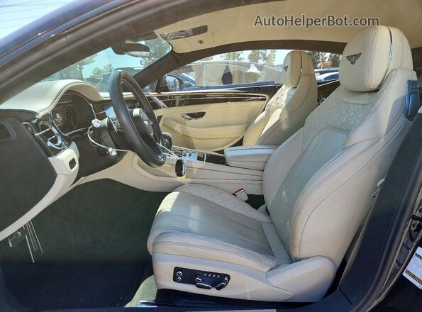 SCBCG2ZG0LC076182 2020 BENTLEY CONTINENTAL Черный Вид салона спереди