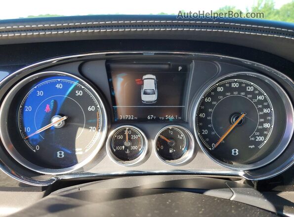 SCBEH9ZA2HC060910 2017 BENTLEY OTHER Black Vista del cuadro de instrumentos