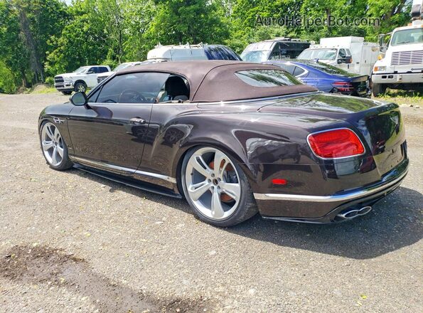 SCBGH3ZA8GC056834 2016 BENTLEY CONTINENTAL Maroon Rear left