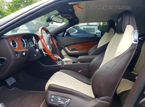 SCBGH3ZA8GC056834 2016 BENTLEY CONTINENTAL Maroon Front interior view