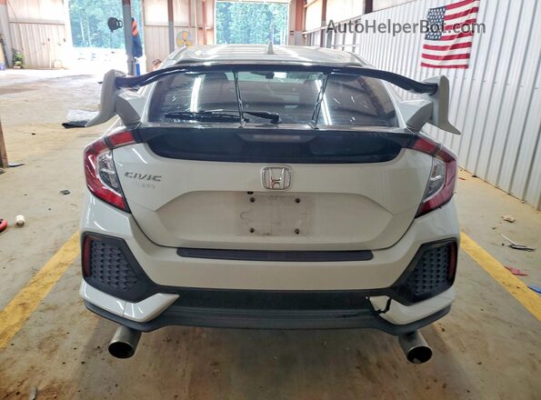 SHHFK7G2XJU206433 2018 HONDA CIVIC White Հետևի տեսք