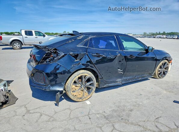 SHHFK7G41KU203441 2019 HONDA CIVIC Черный Задняя правая четверть