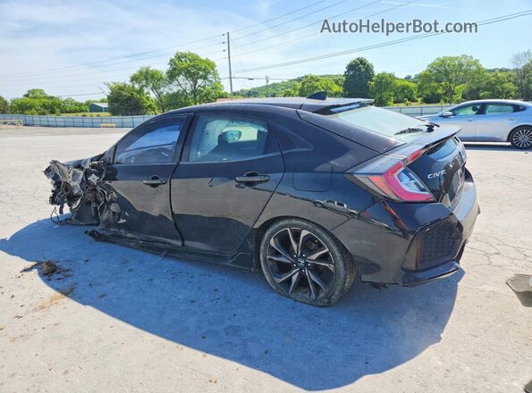 SHHFK7G41KU203441 2019 HONDA CIVIC Черный Задняя левая четверть