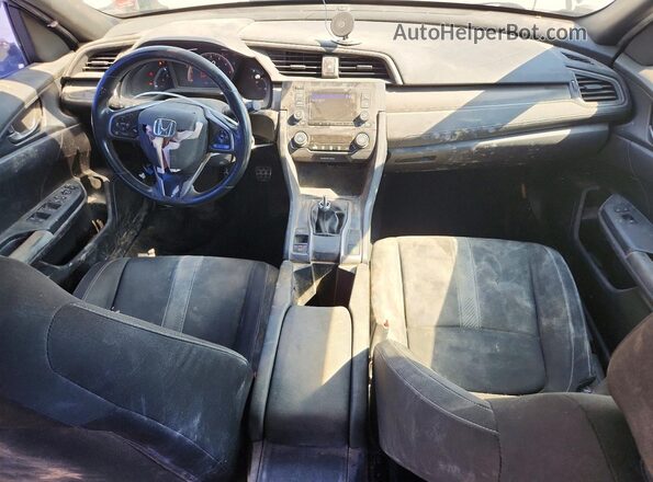 SHHFK7G41KU203441 2019 HONDA CIVIC Черный Вид панели приборов