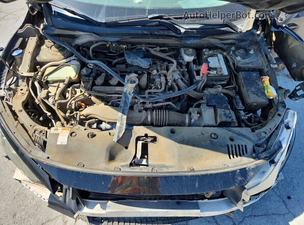 SHHFK7G41KU203441 2019 HONDA CIVIC Черный Вид задней части салона