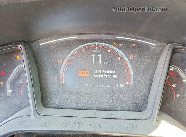 SHHFK7G41KU203441 2019 HONDA CIVIC Черный Вид щитка приборов