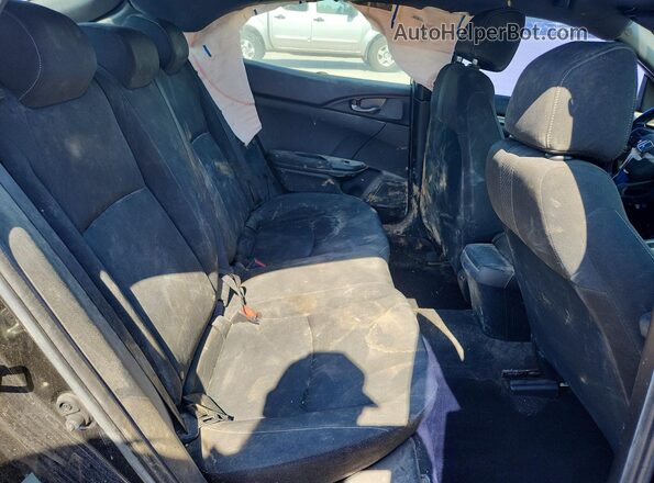 SHHFK7G41KU203441 2019 HONDA CIVIC Черный Вид задних сидений