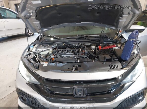 SHHFK7G44JU219969 2018 HONDA CIVIC Black უკანა ხედი