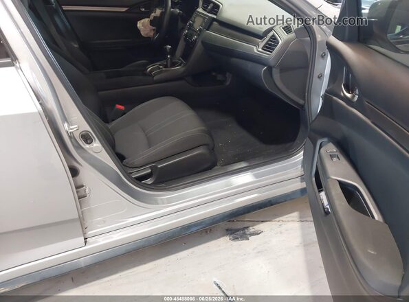 SHHFK7G44JU219969 2018 HONDA CIVIC Black წინა სალონის ხედი