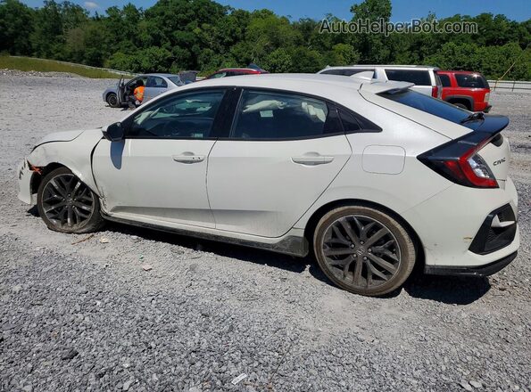 SHHFK7G44MU218082 2021 HONDA CIVIC White უკანა მარცხენა