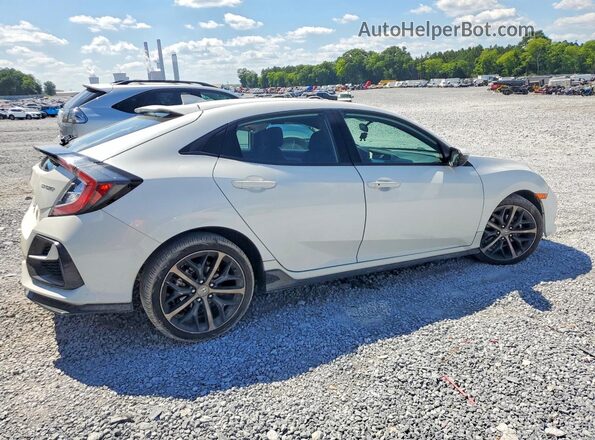 SHHFK7G44MU218082 2021 HONDA CIVIC White უკანა მარჯვენა