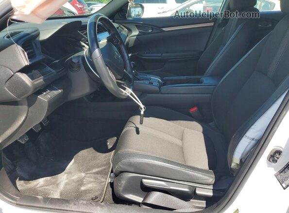 SHHFK7G44MU218082 2021 HONDA CIVIC White წინა სალონის ხედი