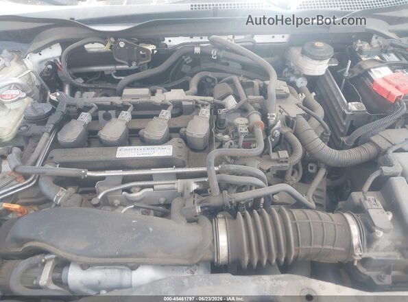 SHHFK7G45JU204543 2018 HONDA CIVIC White Вид ззаду