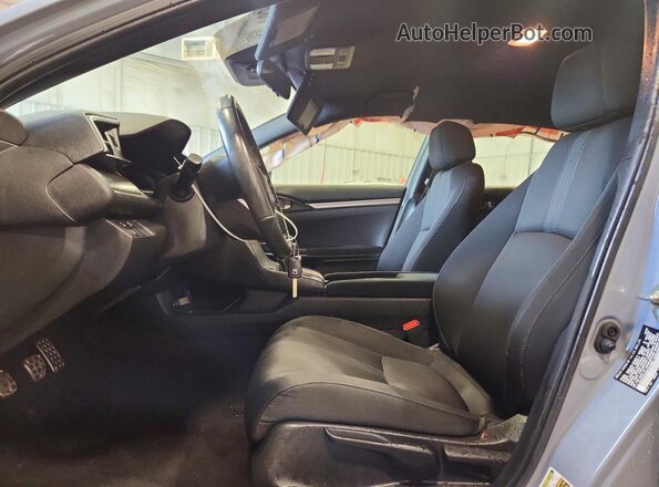 SHHFK7G45KU215835 2019 HONDA CIVIC Blue Widok wnętrza z przodu