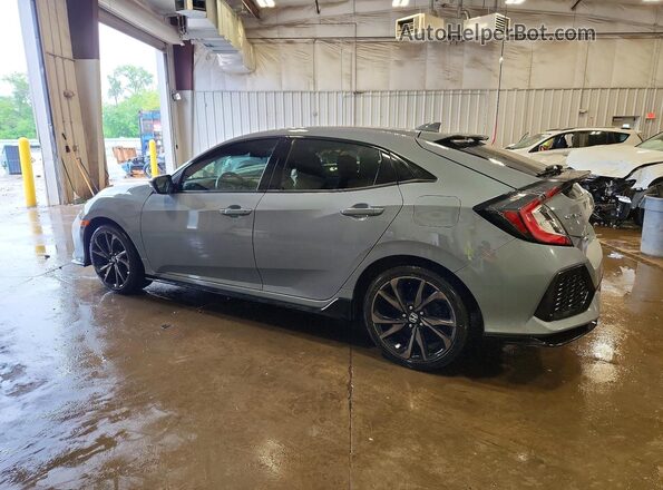 SHHFK7G45KU215835 2019 HONDA CIVIC Blue Tył lewy