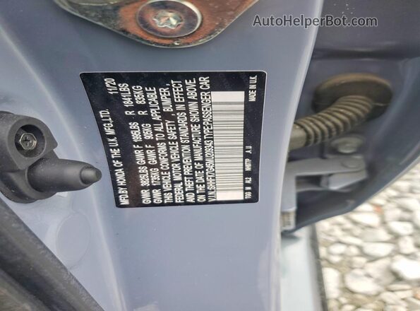 SHHFK7G45MU209343 2021 HONDA CIVIC Gray Vista del compartimento del motor