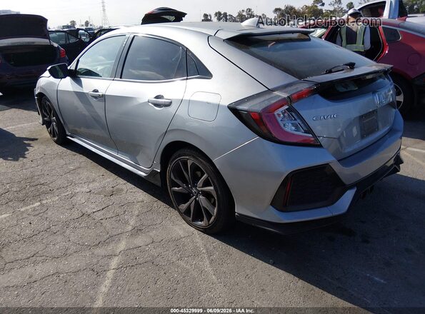 SHHFK7G47JU213857 2018 HONDA CIVIC Gray 
